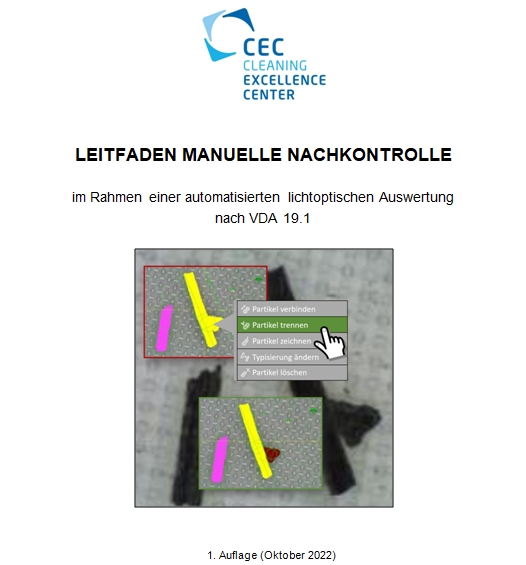CEC-Arbeitskreis veröffentlicht Leitfaden Manuelle Nachkontrolle